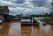 Nível do Madeira ultrapassa 15 metros e acende alerta Rio Madeira passa dos 15 metros
