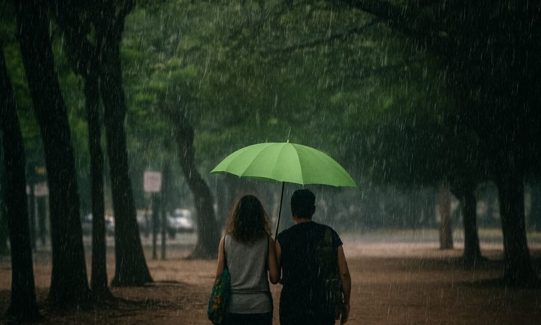 Chuva forte atinge Norte, Nordeste e Sul nesta quarta