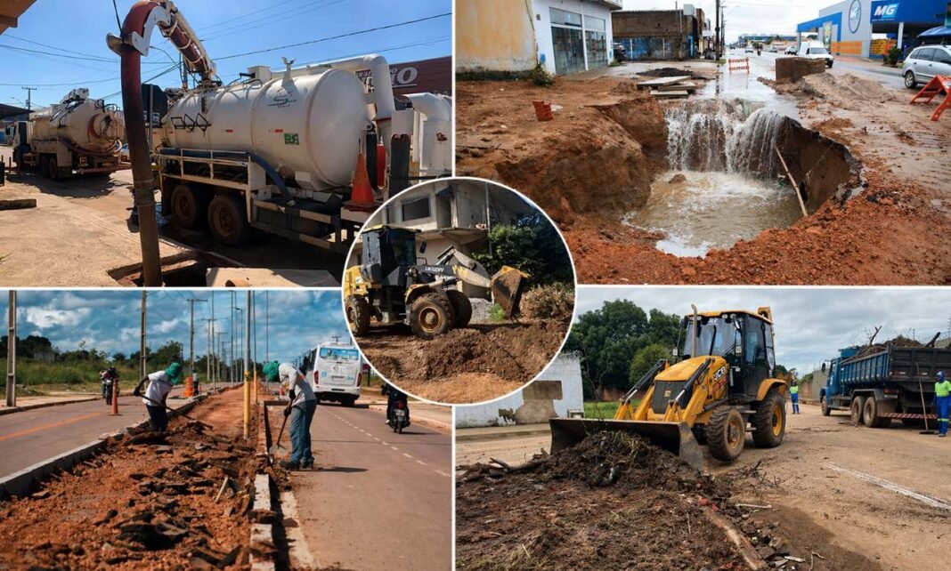 porto velho amplia obras e serviços