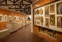 Museu do Presépio reúne memória, arte, e tradição em Porto Velho Museu do Presépio em Porto Velho com corredor expositivo, obras sacras e acervo artístico em ambiente interno