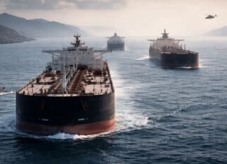 Irã volta a fechar o Estreito de Ormuz após EUA manterem bloqueio naval irã fecha o estreito de ormuz