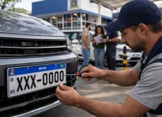 Comissão aprova retorno de cidade e estado nas placas de carros
