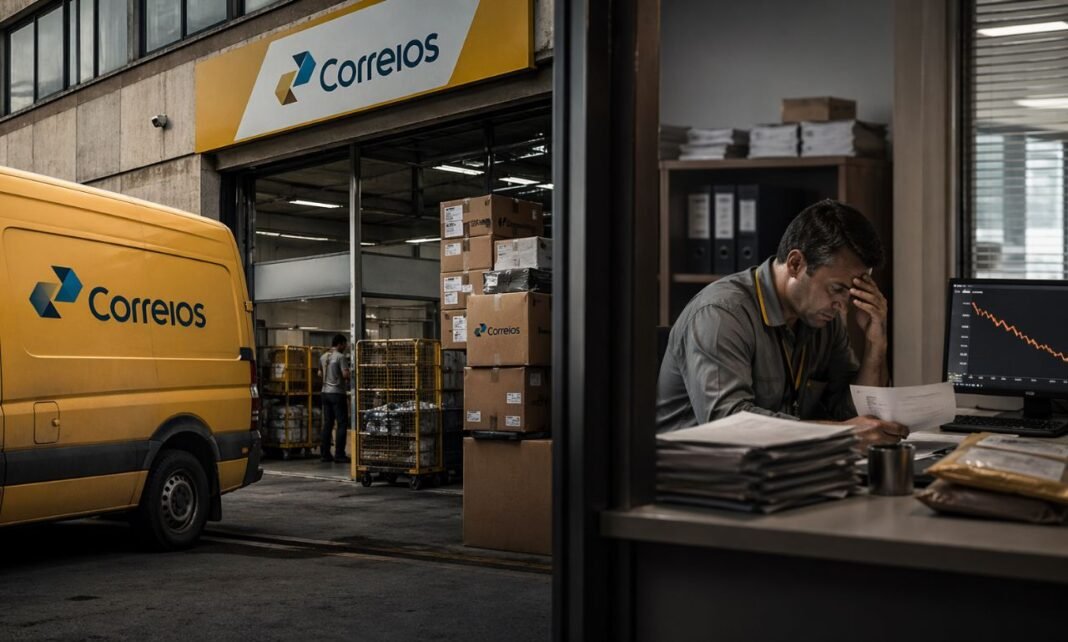 prejuízo dos Correios em 2025