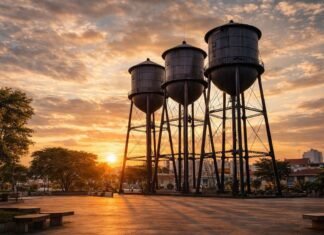 Três Caixas d’Água reforçam memória e identidade no centro de Porto Velho Três Caixas d'Água