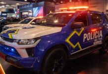 Viaturas blindadas de RO são expostas em feira internacional de segurança viaturas blindadas de rondônia