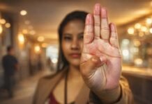 Governo de RO vai capacitar locais públicos e privados para proteger mulheres acolhimento das mulheres em Rondônia com sinal de socorro