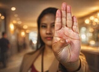 Governo de RO vai capacitar locais públicos e privados para proteger mulheres acolhimento das mulheres em Rondônia com sinal de socorro