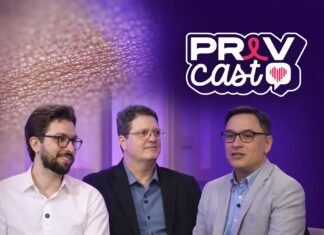 PREVCAST #4 | Câncer de pele: quais cuidados você deve ter Especialistas do Prevcast falam sobre câncer de pele e prevenção com detalhe da pele em destaque