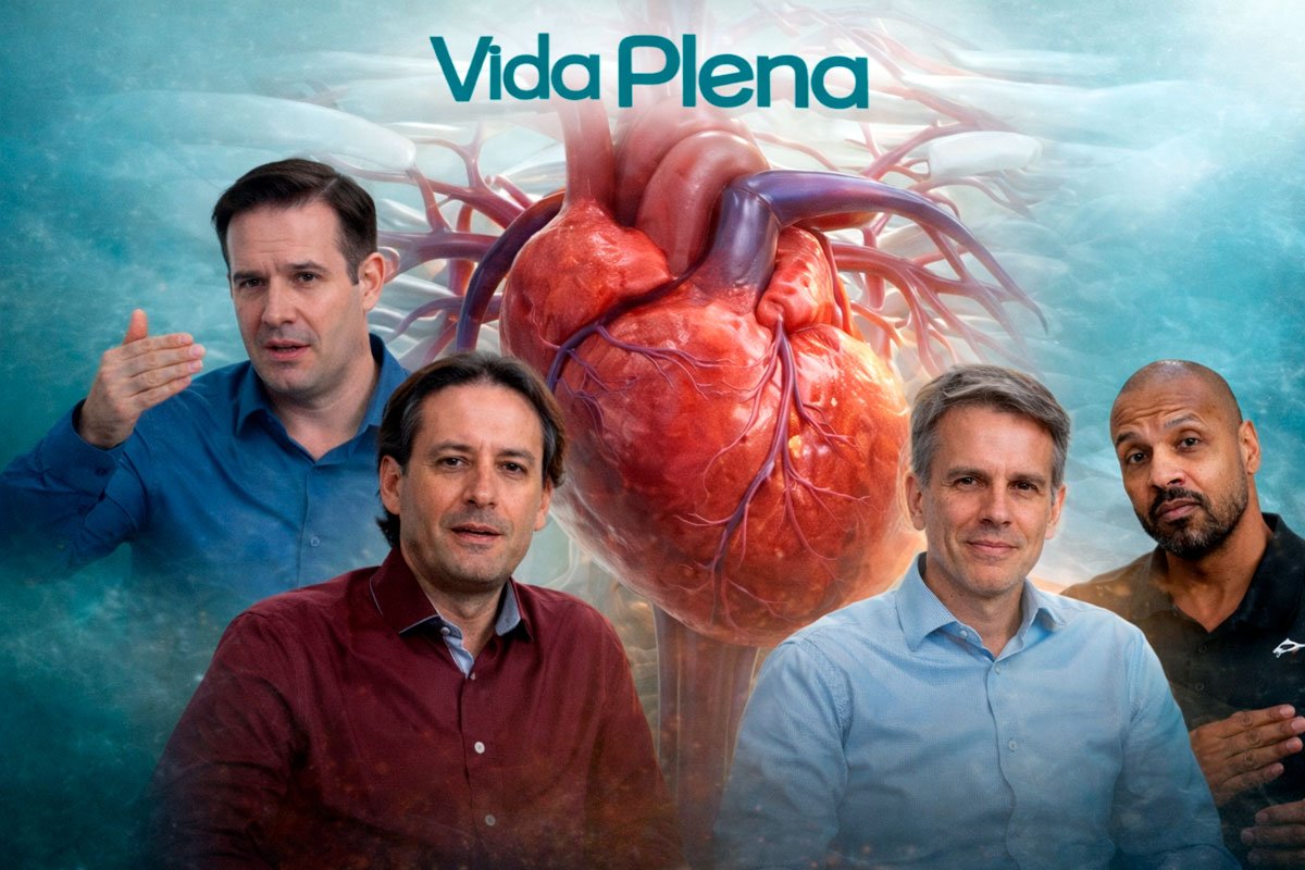 Doenças cardiovasculares em debate no programa Vida Plena com especialistas e coração em destaque