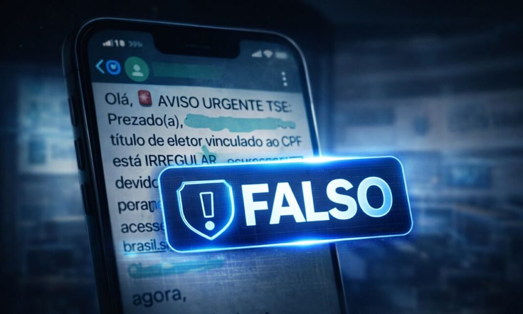 Golpe em nome do TSE cobra regularização eleitoral falsa