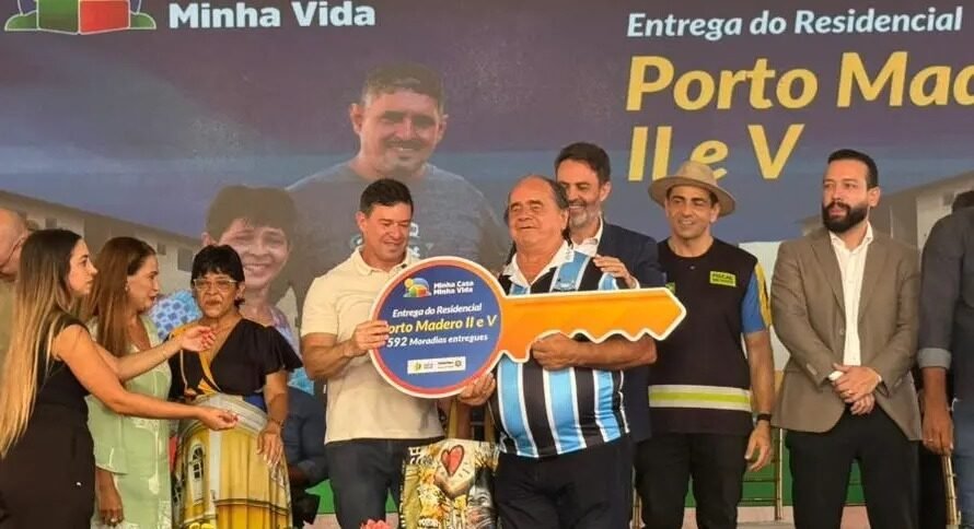 Entrega de chave de residência