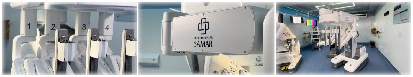 Plataforma Toumai usada em cirurgia robótica na Rede Hospitalar Samar em Porto Velho