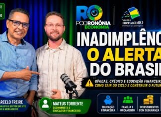 PodRondônia Economia debate inadimplência, investimentos e educação financeira PodRondônia Economia debate inadimplência e educação financeira com Marcelo Freire e Mateus Torrente
