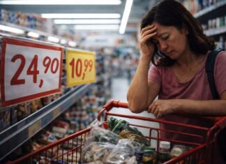 Mercado eleva estimativa da inflação e mantém foco na Selic previsão da inflação com preços altos em supermercado e impacto no bolso do consumidor