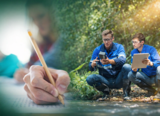 Sedam abre processo seletivo na área ambiental com salários de até R$ 7 mil processo seletivo Sedam Rondônia com profissionais ambientais em campo e candidato realizando prova
