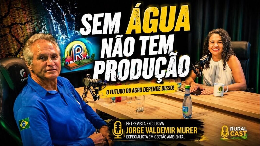 RuralCast debate gestão ambiental e futuro da água com especialista em Rondônia