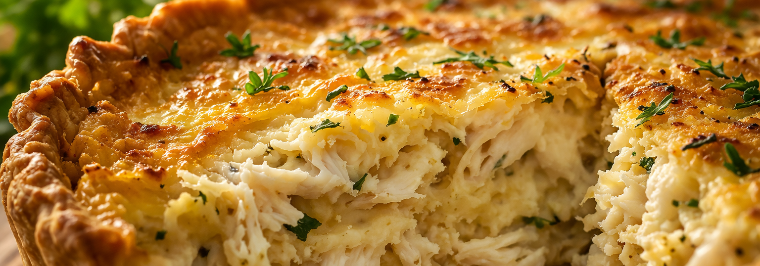torta de bacalhau cremosa com recheio macio e textura dourada