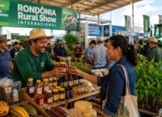 Agricultores na Rondônia Rural Show ganham destaque em Ji-Paraná Agricultores na Rondônia Rural Show apresentam produtos regionais em feira agropecuária em Ji-Paraná