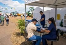 Saúde na Rondônia Rural Show terá urgência e emergência para o público Saúde na Rondônia Rural Show
