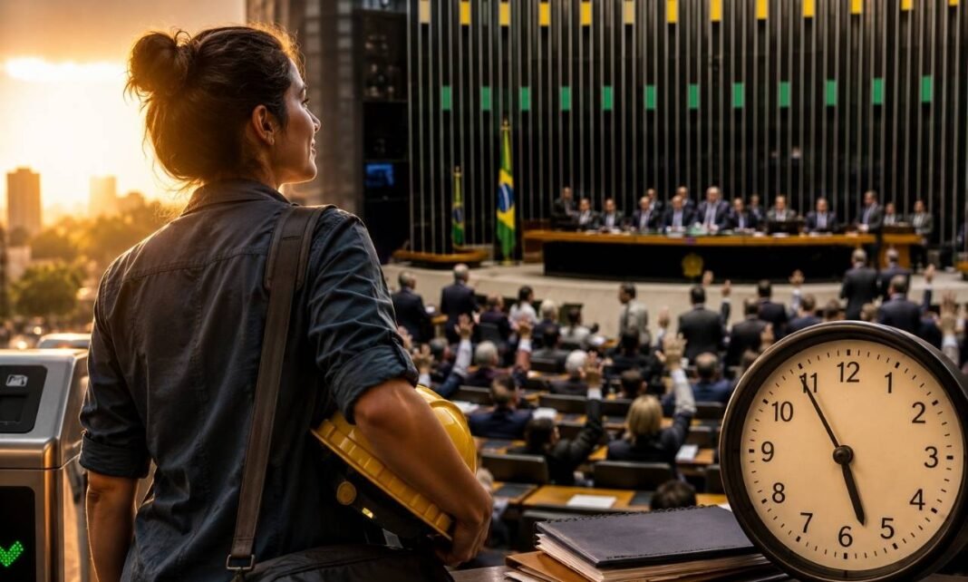 Texto sobre escala 6×1 avança na Câmara com transição de até 14 meses