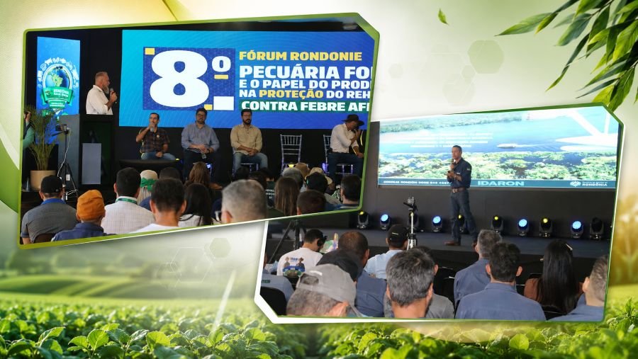 Fórum sobre febre aftosa em Rondônia reúne produtores e especialistas durante a Rondônia Rural Show