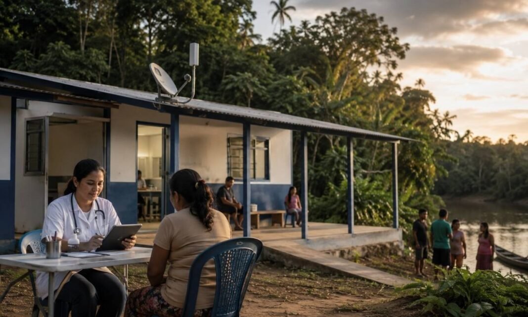 Internet em UBS deve levar telessaúde a áreas remotas da Amazônia