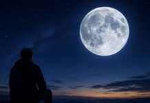 Fenômeno raro no céu marca o fim de semana com a chamada Lua Azul Lua Azul ilumina o céu noturno durante fenômeno astronômico raro