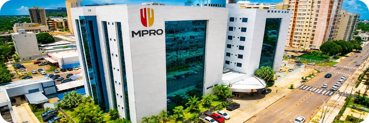 Prédio do Ministério Público de Rondônia em área urbana de Porto Velho