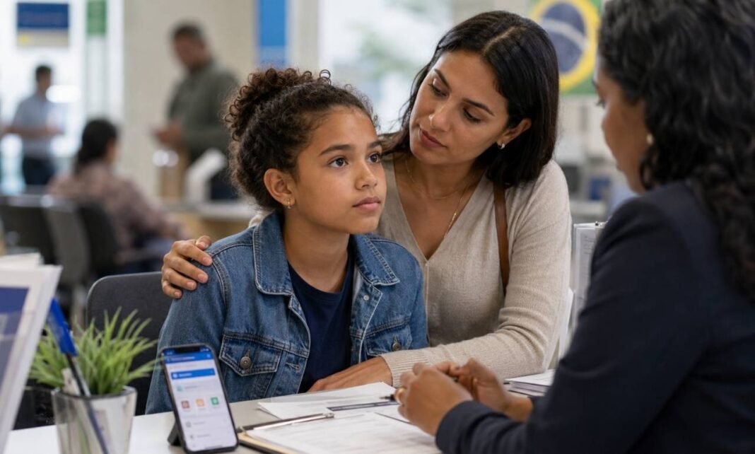 Pensão do INSS para órfãos de feminicídio com atendimento a criança e responsável em serviço público
