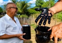 Agricultor busca água no Ceará e descobre petróleo no terreno petróleo no ceará