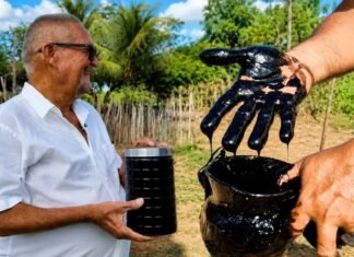 Agricultor busca água no Ceará e descobre petróleo no terreno petróleo no ceará