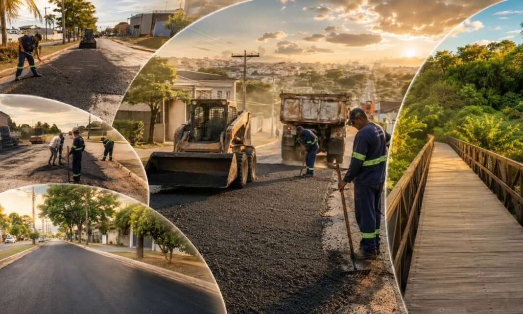 Ji-Paraná amplia tapa-buracos e começa restauração do Parque Ecológico