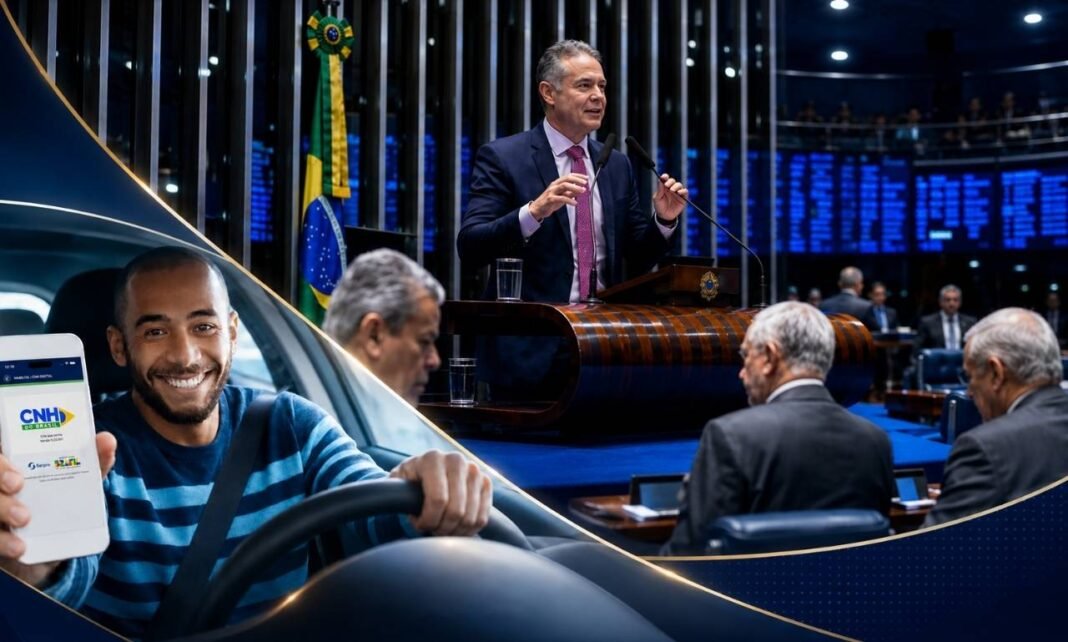 Senado aprova MP que facilita renovação da CNH para bons motoristas