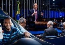 Senado aprova MP que facilita renovação da CNH para bons motoristas Renovação automática da CNH para bons condutores aprovada no Senado com motorista exibindo CNH digital no celular