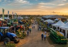 Rondônia Rural Show 2026 impulsiona negócios e fortalece Ji-Paraná Rondônia Rural Show 2026 com feira agropecuária, tratores modernos e visitantes em Ji-Paraná