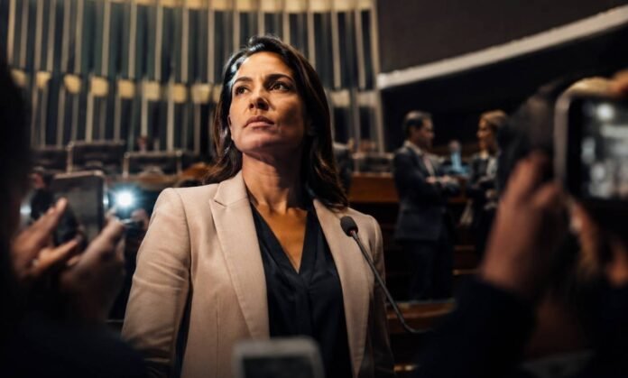 TRE-RO alerta sobre violência política contra mulheres Mulher em ambiente político durante debate sobre violência política contra a mulher em Rondônia
