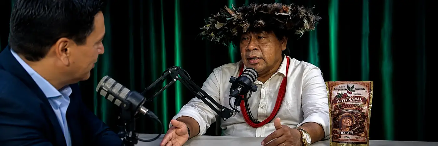 Café da aldeia vira referência nacional Rafael Paitér Suruí fala no RuralCast sobre café especial produzido em aldeia indígena de Rondônia