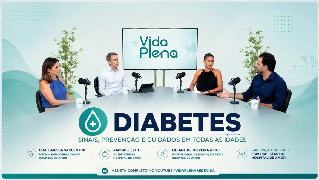 Vida Plena aborda diabetes, sinais de alerta, prevenção e cuidados