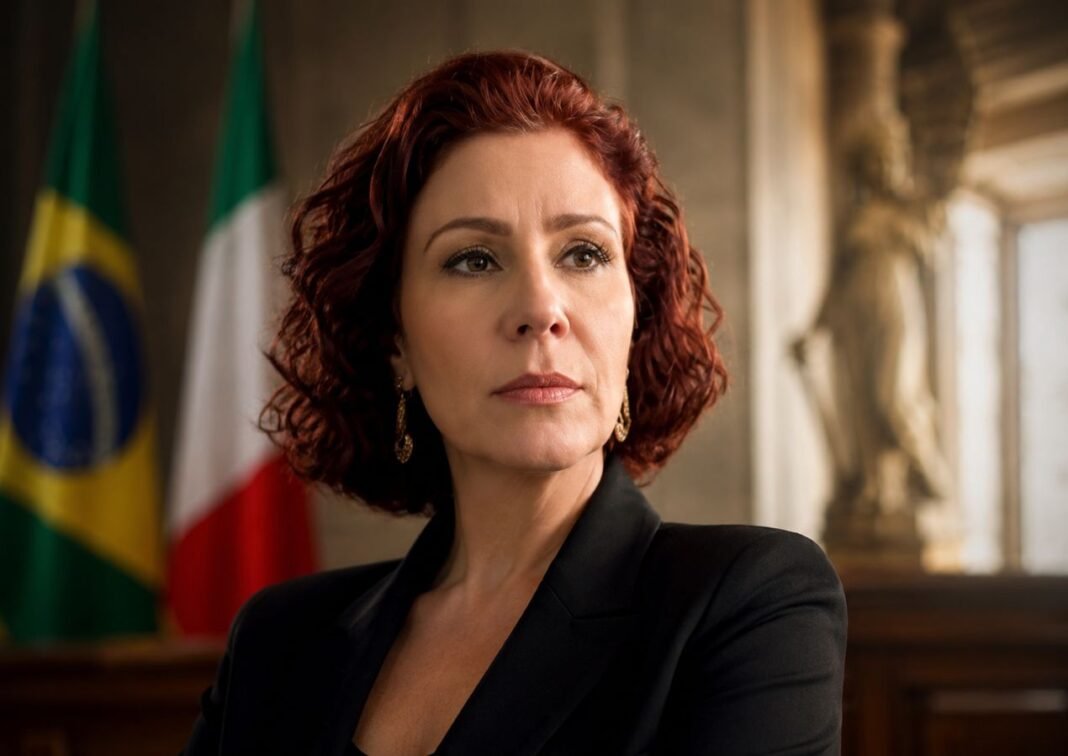 Carla Zambelli em contexto judicial internacional extradição de Zambelli