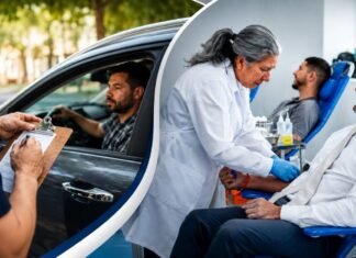 Alero aprova projeto que liga multas leves à doação de sangue em Rondônia Doação de sangue em Rondônia aparece ao lado de abordagem de trânsito em imagem sobre projeto para converter multas leves