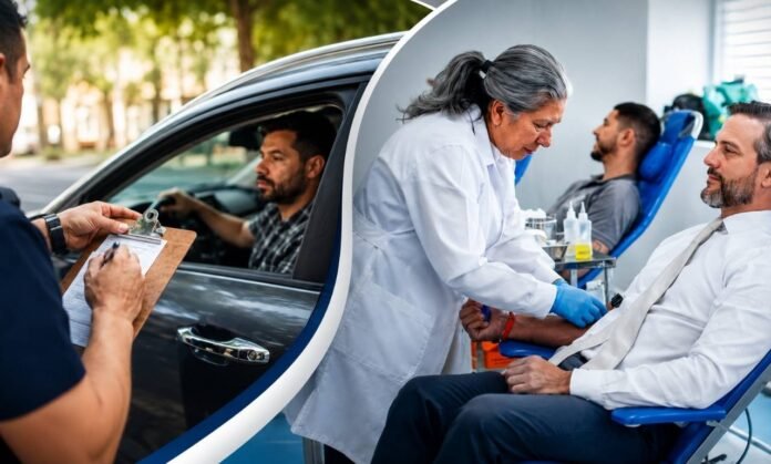 Doação de sangue em Rondônia e multas leves de trânsito Doação de sangue em Rondônia aparece ao lado de abordagem de trânsito em imagem sobre projeto para converter multas leves