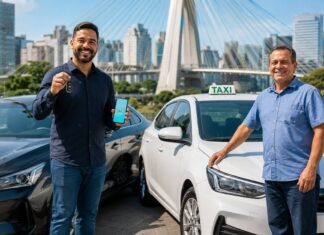 Motoristas de apps e taxistas já podem financiar carro zero km financiamento para motoristas