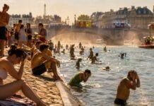 13 morrem afogados ao tentar escapar do calor extremo na França onda de calor na europa