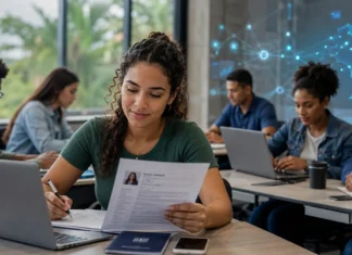 IA muda profissões, mas Rondônia tem vagas e cursos para quem se prepara Emprego em Rondônia com jovens em qualificação profissional e uso de tecnologia