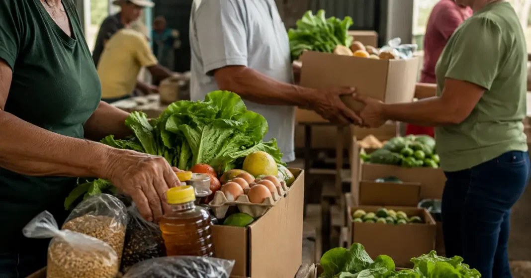 Produtores rurais de Vilhena expõem alimentos locais que serão comprados pelo PMAA 2026.