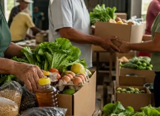 Produtores rurais de Vilhena terão R$ 500 mil em compra de alimentos Produtores rurais de Vilhena expõem alimentos locais que serão comprados pelo PMAA 2026.