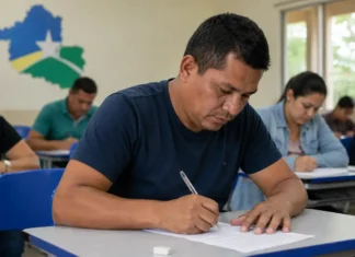 Prova Nacional Docente terá aplicação em 16 cidades de Rondônia Candidatos fazem prova da Prova Nacional Docente em Rondônia