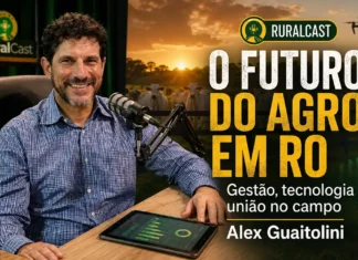 Alex Guaitolini fala sobre gestão, tecnologia e futuro do agro em RO Alex Guaitolini participa do RuralCast sobre agro de Rondônia, gestão rural, tecnologia no campo e associativismo