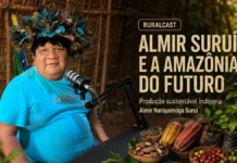 Almir Suruí defende autonomia indígena e produção sustentável Almir Suruí participa do RuralCast sobre produção sustentável indígena em Rondônia, autonomia Paiter Suruí e futuro da Amazônia