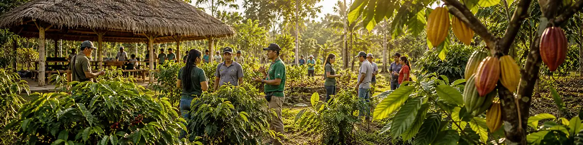 RuralCast no Dia de Campo mostra café, cacau e produção indígena na Terra Indígena Sete de Setembro